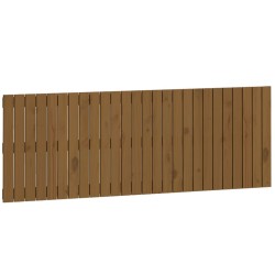 vidaXL Wand-Kopfteil Honigbraun 166x3x60 cm Massivholz Kiefer