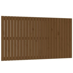 vidaXL Wand-Kopfteil Honigbraun 159,5x3x90 cm Massivholz Kiefer