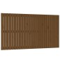 vidaXL Wand-Kopfteil Honigbraun 159,5x3x90 cm Massivholz Kiefer
