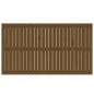 vidaXL Wand-Kopfteil Honigbraun 159,5x3x90 cm Massivholz Kiefer