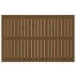 vidaXL Wand-Kopfteil Honigbraun 140x3x90 cm Massivholz Kiefer vidaXL Wand-Kopfteil Honigbraun 140x3x90 cm Massivholz Kiefer