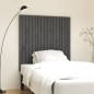 vidaXL Wand-Kopfteil Grau 108x3x110 cm Massivholz Kiefer vidaXL Wand-Kopfteil Grau 108x3x110 cm Massivholz Kiefer