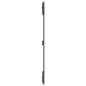 vidaXL Wand-Kopfteil Grau 82,5x3x110 cm Massivholz Kiefer
