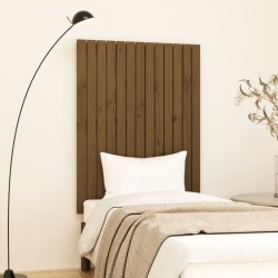 vidaXL Wand-Kopfteil Honigbraun 82,5x3x110 cm Massivholz Kiefer