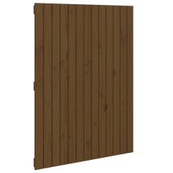 vidaXL Wand-Kopfteil Honigbraun 82,5x3x110 cm Massivholz Kiefer
