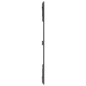 vidaXL Wand-Kopfteil Grau 185x3x110 cm Massivholz Kiefer