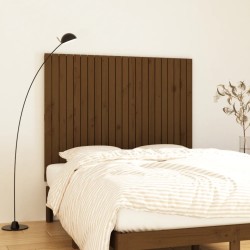 vidaXL Wand-Kopfteil Honigbraun 140x3x110 cm Massivholz Kiefer