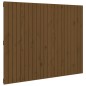vidaXL Wand-Kopfteil Honigbraun 140x3x110 cm Massivholz Kiefer vidaXL Wand-Kopfteil Honigbraun 140x3x110 cm Massivholz Kiefer