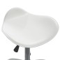 Friseur Rollhocker Weiß Kunstleder Friseur Rollhocker Weiß Kunstleder