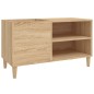 vidaXL Plattenschrank Sonoma-Eiche 84,5x38x48 cm Holzwerkstoff vidaXL Plattenschrank Sonoma-Eiche 84,5x38x48 cm Holzwerkstoff