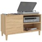 vidaXL Plattenschrank Sonoma-Eiche 84,5x38x48 cm Holzwerkstoff vidaXL Plattenschrank Sonoma-Eiche 84,5x38x48 cm Holzwerkstoff