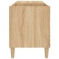 vidaXL Plattenschrank Sonoma-Eiche 84,5x38x48 cm Holzwerkstoff vidaXL Plattenschrank Sonoma-Eiche 84,5x38x48 cm Holzwerkstoff