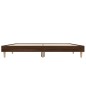vidaXL Bettgestell Braun Eichen-Optik 140x190 cm Holzwerkstoff vidaXL Bettgestell Braun Eichen-Optik 140x190 cm Holzwerkstoff