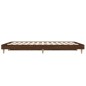 vidaXL Bettgestell Braun Eichen-Optik 140x190 cm Holzwerkstoff vidaXL Bettgestell Braun Eichen-Optik 140x190 cm Holzwerkstoff