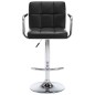 Barhocker 2 Stk. Schwarz Kunstleder Barhocker 2 Stk. Schwarz Kunstleder