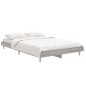 vidaXL Bettgestell Grau Sonoma 120x190 cm Holzwerkstoff vidaXL Bettgestell Grau Sonoma 120x190 cm Holzwerkstoff
