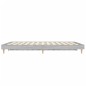 vidaXL Bettgestell Grau Sonoma 120x190 cm Holzwerkstoff vidaXL Bettgestell Grau Sonoma 120x190 cm Holzwerkstoff