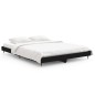 vidaXL Bettgestell Schwarz 140x190 cm Holzwerkstoff vidaXL Bettgestell Schwarz 140x190 cm Holzwerkstoff