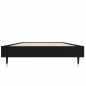vidaXL Bettgestell Schwarz 75x190 cm Holzwerkstoff vidaXL Bettgestell Schwarz 75x190 cm Holzwerkstoff