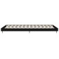 vidaXL Bettgestell Schwarz 75x190 cm Holzwerkstoff vidaXL Bettgestell Schwarz 75x190 cm Holzwerkstoff