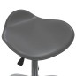Friseur Rollhocker Grau Kunstleder Friseur Rollhocker Grau Kunstleder