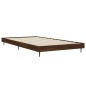 vidaXL Bettgestell Braun Eichen-Optik 90x190 cm Holzwerkstoff vidaXL Bettgestell Braun Eichen-Optik 90x190 cm Holzwerkstoff