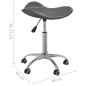 Friseur Rollhocker Grau Kunstleder Friseur Rollhocker Grau Kunstleder