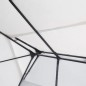 vidaXL Gartenpavillon Weiß 3×4 m vidaXL Gartenpavillon Weiß 3×4 m