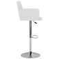 Barhocker 2 Stk. Weiß Kunstleder Barhocker 2 Stk. Weiß Kunstleder