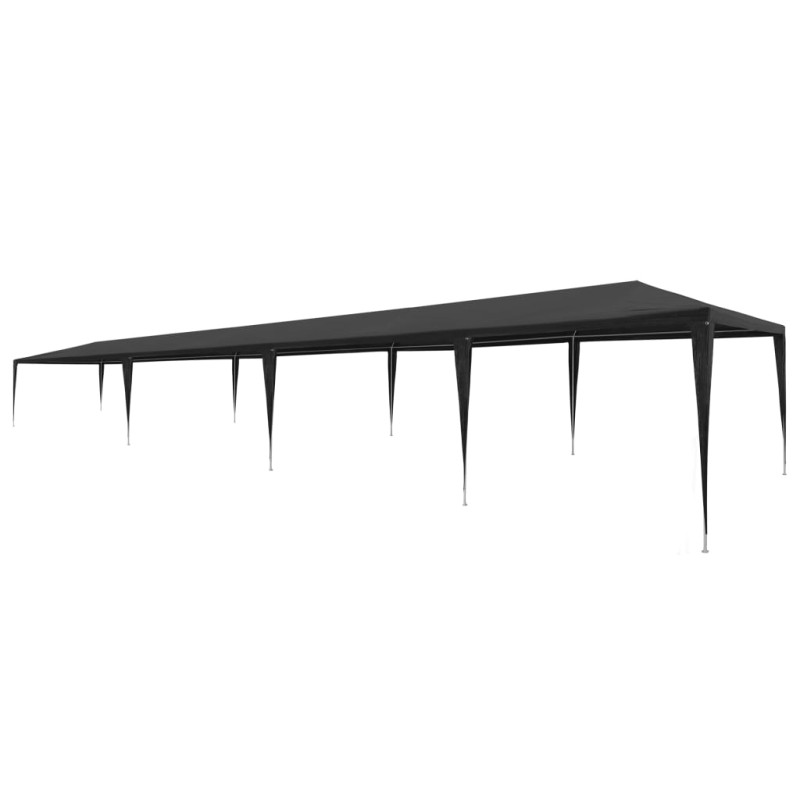 vidaXL Partyzelt 3x12 m PE Anthrazit vidaXL Partyzelt 3x12 m PE Anthrazit
