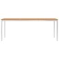vidaXL Garten-Esstisch 200 x 100 x 75 cm Massivholz Teak und Edelstahl vidaXL Garten-Esstisch 200 x 100 x 75 cm Massivholz Teak und Edelstahl