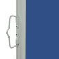 vidaXL Ausziehbare Seitenmarkise 140 x 300 cm Blau vidaXL Ausziehbare Seitenmarkise 140 x 300 cm Blau