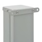 vidaXL Ausziehbare Seitenmarkise 140 x 300 cm Blau vidaXL Ausziehbare Seitenmarkise 140 x 300 cm Blau