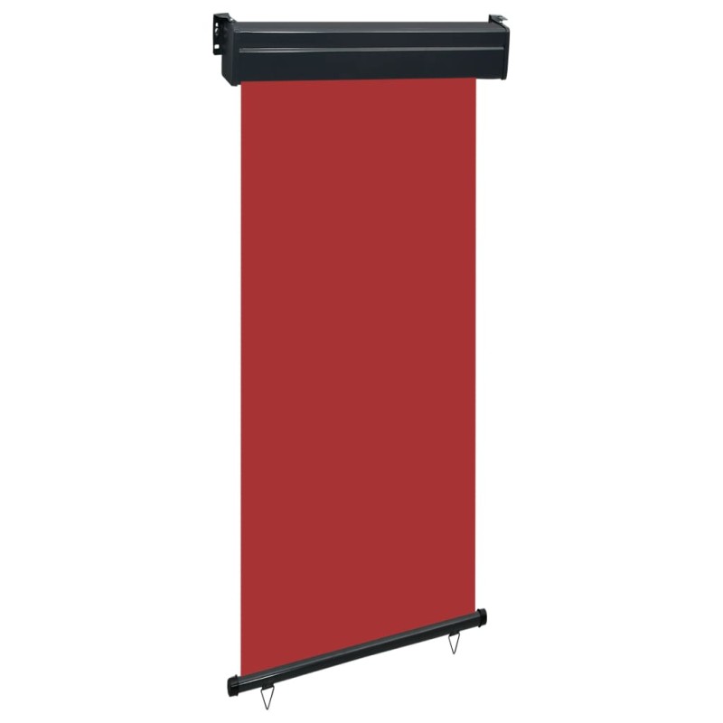 vidaXL Balkon-Seitenmarkise 105x250 cm Rot vidaXL Balkon-Seitenmarkise 105x250 cm Rot