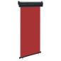 vidaXL Balkon-Seitenmarkise 105x250 cm Rot vidaXL Balkon-Seitenmarkise 105x250 cm Rot
