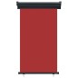 vidaXL Balkon-Seitenmarkise 105x250 cm Rot vidaXL Balkon-Seitenmarkise 105x250 cm Rot