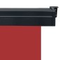 vidaXL Balkon-Seitenmarkise 105x250 cm Rot vidaXL Balkon-Seitenmarkise 105x250 cm Rot