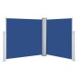 vidaXL Ausziehbare Seitenmarkise Blau 120 x 600 cm vidaXL Ausziehbare Seitenmarkise Blau 120 x 600 cm