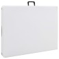 vidaXL Gartentisch Klappbar Weiß 180x72x72 cm HDPE vidaXL Gartentisch Klappbar Weiß 180x72x72 cm HDPE