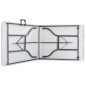 vidaXL Gartentisch Klappbar Weiß 180x72x72 cm HDPE vidaXL Gartentisch Klappbar Weiß 180x72x72 cm HDPE