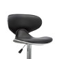 vidaXL Barhocker 2 Stk. Schwarz Kunstleder vidaXL Barhocker 2 Stk. Schwarz Kunstleder