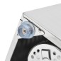vidaXL Besteckbehälter 6 Fächer Quadratisch Edelstahl vidaXL Besteckbehälter 6 Fächer Quadratisch Edelstahl