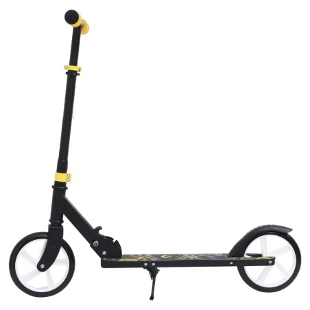 vidaXL 2-Rad-Kinderroller mit Verstellbarem Lenker Gelb