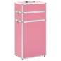 vidaXL Kosmetikkoffer Aluminium Rosa vidaXL Kosmetikkoffer Aluminium Rosa