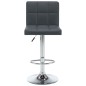 vidaXL Barhocker 2 Stk. Grau Kunstleder vidaXL Barhocker 2 Stk. Grau Kunstleder
