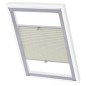 vidaXL Plissee Faltstore Cremefarben U08/808 vidaXL Plissee Faltstore Cremefarben U08/808