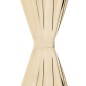 vidaXL Vorhänge aus Mikro-Satin 2 Stk. mit Schlaufen 140×225 cm Beige vidaXL Vorhänge aus Mikro-Satin 2 Stk. mit Schlaufen 140×225 cm Beige