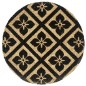 vidaXL Tischsets 4 Stk. Schwarz 38 cm Rund Jute vidaXL Tischsets 4 Stk. Schwarz 38 cm Rund Jute