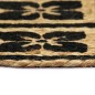 vidaXL Tischsets 4 Stk. Schwarz 38 cm Rund Jute vidaXL Tischsets 4 Stk. Schwarz 38 cm Rund Jute