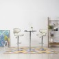 Barhocker 2 Stk. Creme Kunstleder Barhocker 2 Stk. Creme Kunstleder